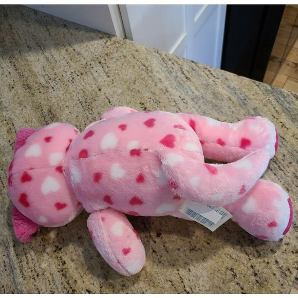 Build a Bear Huggable Hearts Pink Kitty Plush Toy Valentine’s I Love You Heart - Picture 10 of 12